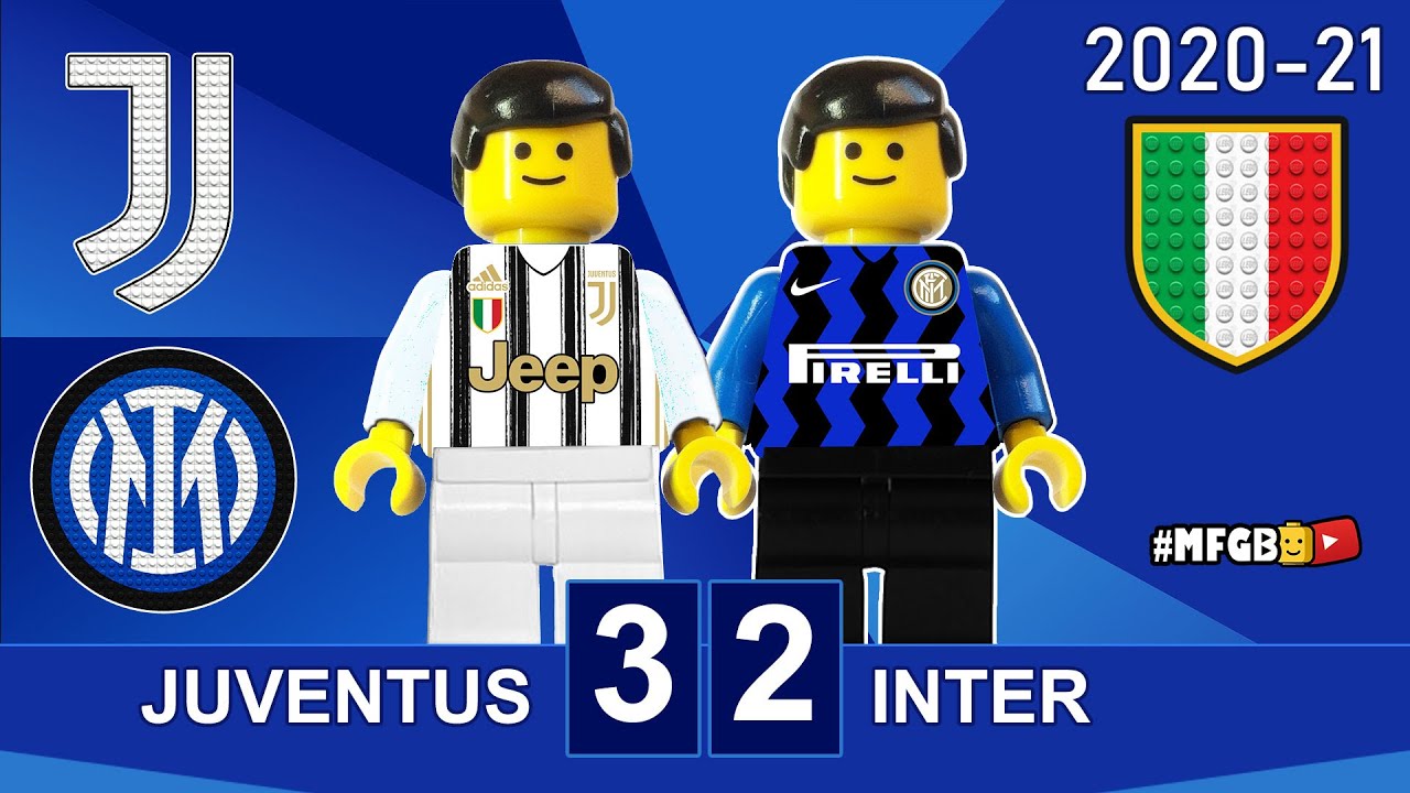 Juventus vs Inter 3-2 • Serie A 2021 Lego • Gol e Sintesi Juve Inter • All  Goals Extended Highlights 