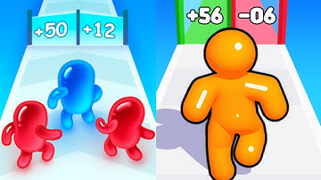 Tall Man Run VS Join Blob Clash 3D - MAX LEVEL Gameplay Walkthrough (Android,iOS) NEW UPDATE