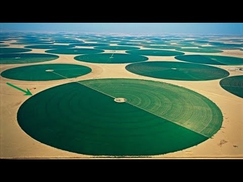 ما هي مصادر المياه في السعودية وما هذه الدوائر الخضراء / Where does Saudi Arabia get water from