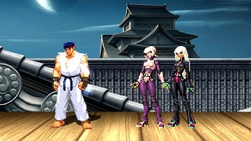 Kula Diamond Vs Ice Ryu - Capcom Vs Snk Ultimate Fight!