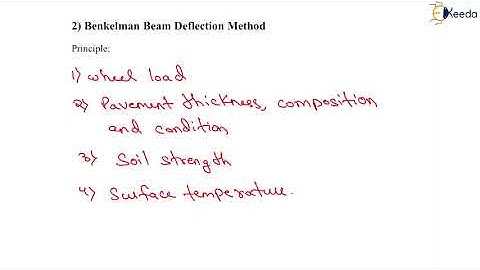 Design of Overlays - Transportation Engineering - I