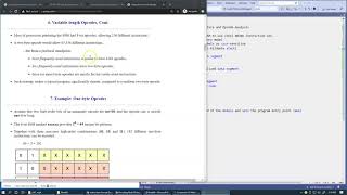 6.1 Instruction Set Architecture Design