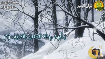 سورة قريش مكررة ٧ مرات بصوت القارئ فارس عباد🍃🌸