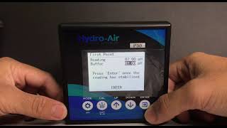 Hydro Air P30 pH/ORP Controller Calibration