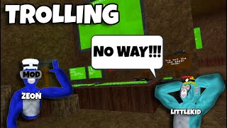 Trolling As A MODERATOR In Big Scary!! (Part 2)
