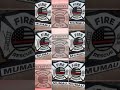 Personalized Firefighter Maltese Cross Night Light: 3D Printed Gift