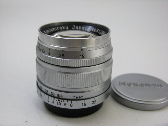 Konishiroku Hexanon 50mm/F1.9 (Leica screw mount) - YouTube