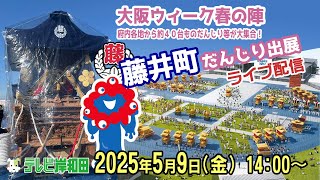 【万博LIVE】大阪ウィーク春の陣　藤井町だんじり出展 5月9日
