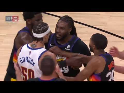 Suns vs Nuggets Heated Moments (All Fights, Ejections, Heated Moments)