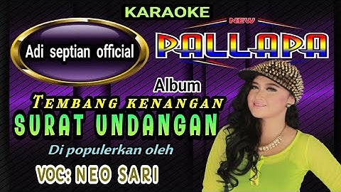 Surat undangan new pallapa karaoke
