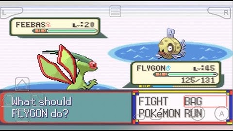 Fishing Feebas in Pokemon Ruby / Sapphire / Emerald (with info in description)