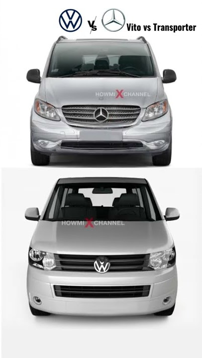 Mercedes-Benz Vito, Viano VS Volkswagen Transporter evolution