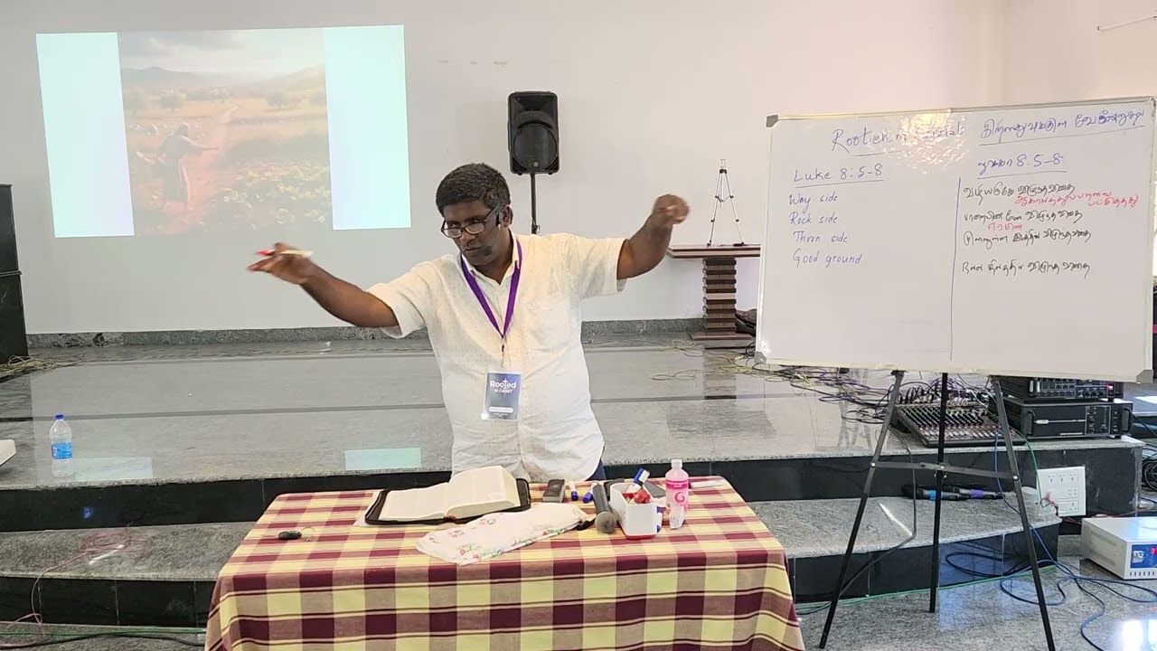 Rooted in Christ |Youth Retreat| Word of God |Ps. Dass| 14/01/2026| Day: 1