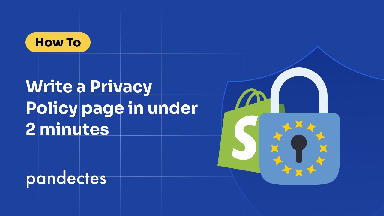 How to create a Privacy Policy in under 2 Minutes