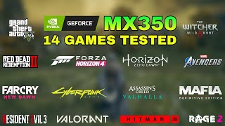 Nvidia GeForce MX350 Gaming Test ! 2021