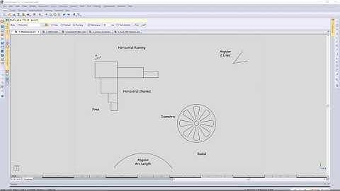 CIVIL DESIGNER FAQ -  Linear and radial dimensioning (and settings)