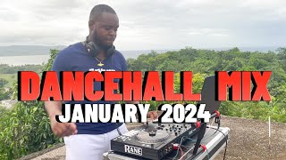 DJ MILTON - DANCEHALL MIX CLEAN 2024 | JANUARY 2024 FT. JQUAN, VALIANT, MALIE DON, IWAATA