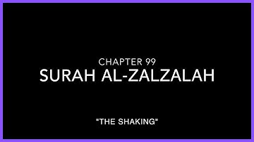 Surah Al-Zalzalah (The Shaking) سورة الزلزلة 🌍💥Mishary Rashid Alafasy