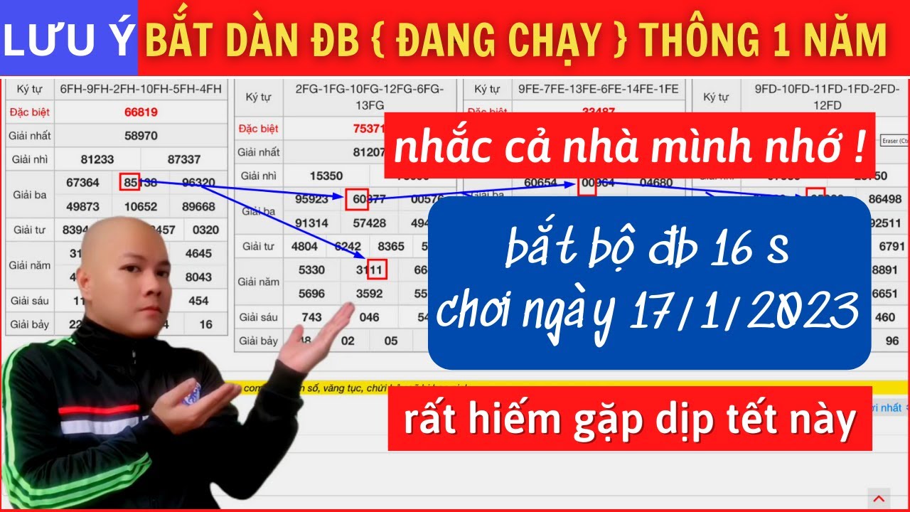 Xổ Số Miền Bắc | Soi Cầu Xsmb 17/1 | Dự Đoán Xs Mb | Tứ Thủ Đề | Loto188 |  Phạm Lê Hoàng Tuấn Đức - Youtube