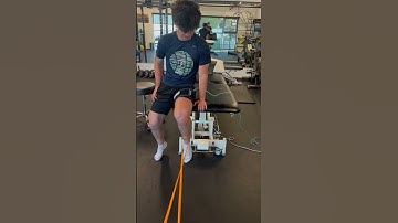 Hamstring Strain Rehab: blood flow restriction training (single leg curl)