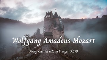 String Quartet n.23 in F major, K.590 - Wolfgang Amadeus Mozart 🎵