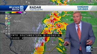 A tornado warning has been issued for Dodge County. A severe thunderstorm warning has been issued…
