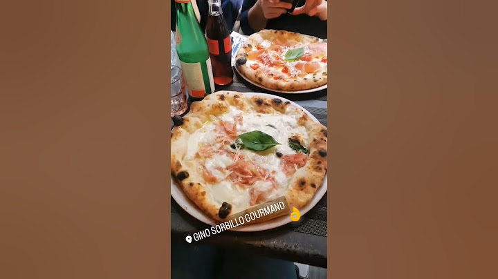 Ho mangiato la pizza da Gino Sorbillo