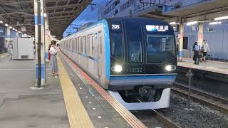 東京メトロ15000系15102F 各駅停車津田沼行き 船橋駅発車