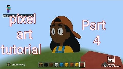 Minecraft Pixel Art Tutotrial connie (Steven Universe) Part 4
