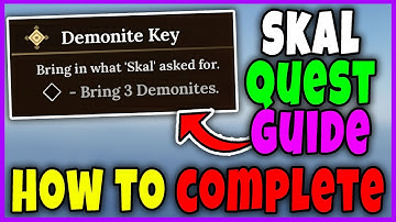 How to COMPLETE SKAL QUEST & GET 3 DEMONITE FAST & EASY in THE FORGE Roblox