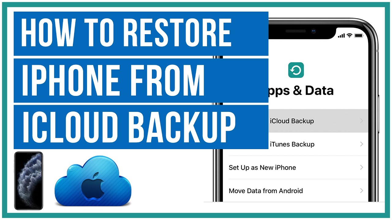 how to backup iphone to icloud when your phon is disabled