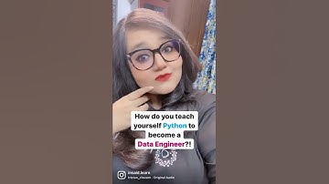How do you learn Python to become a #dataengineer ?! #shorts #youtubeshorts #datascience #ml