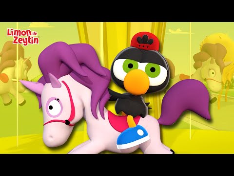 LİMON İLE ZEYTİN: Lunaparkta Eğlence Dolu Bir Gün 😍😍😍 - 54. Bölüm | Turkce Cizgi Film