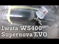 Spraying clear coat with the Anest Iwata WS400 Supernova EVO - #iwata #supernova #iwataWS400