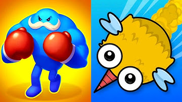 Punchy Race VS Mosquito.io Max All Levels Gameplay Android,iOS NEW UPDATE