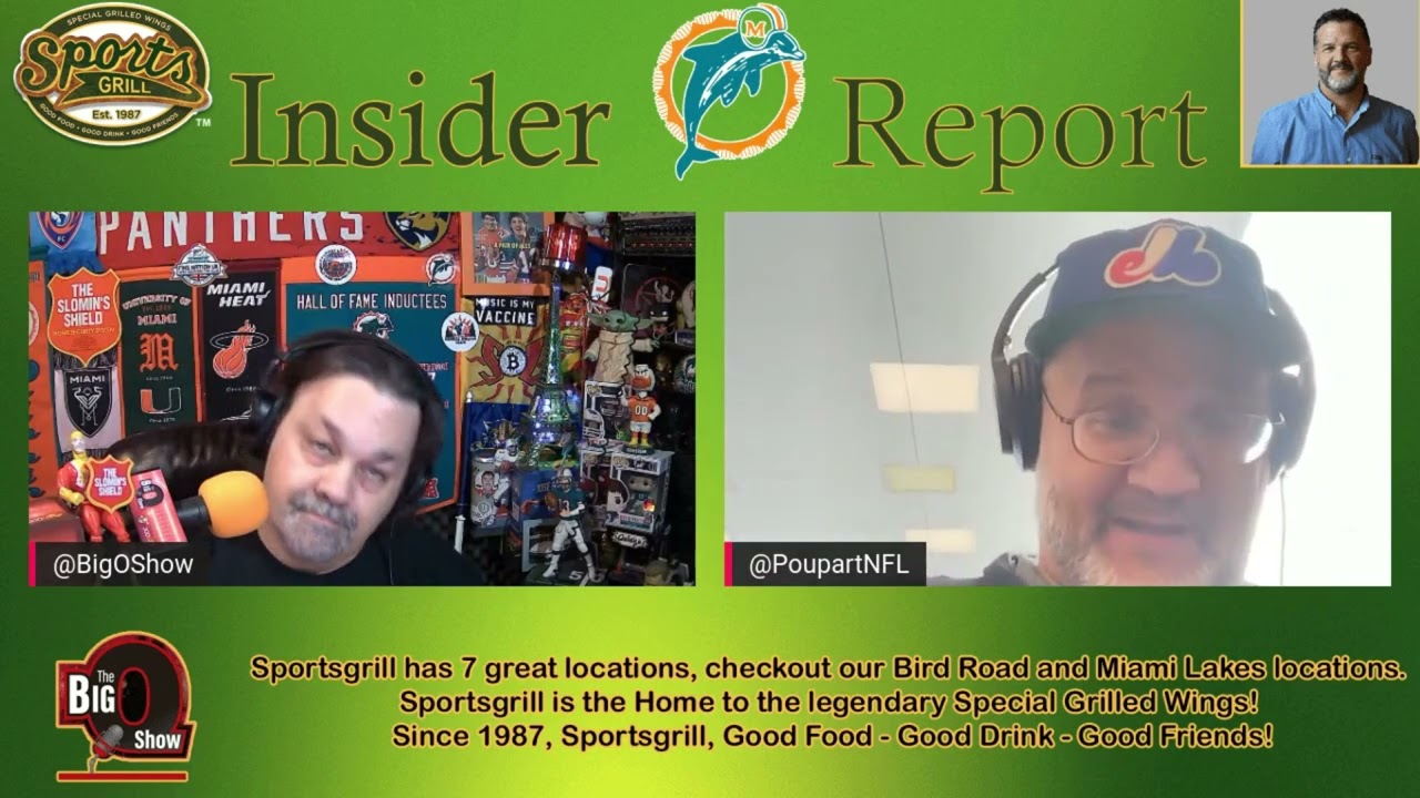 The Sports Grill Miami Dolphins Insiders Report w/ Alain Poupart 03 31 2022