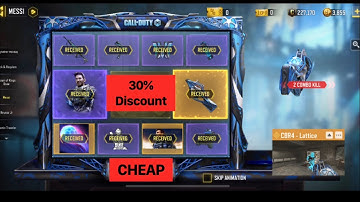 BUYING FULL MESSI DRAW! 30% DISCOUNT RECEIVED CBR4 LATTICE + MESSI | LEGENDARY CBR4 FULL DRAW