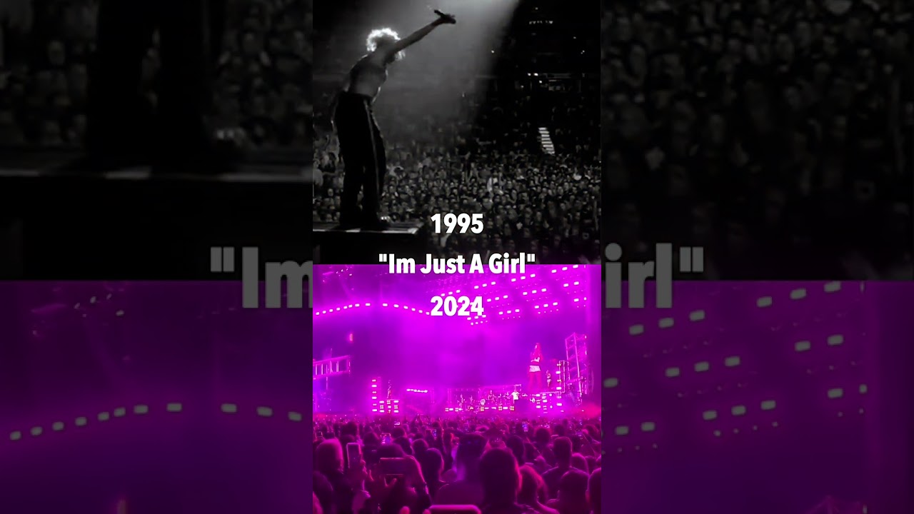 No Doubt 1995 vs 2024 - I'm Just A Girl 