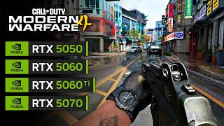 COD Modern Warfare 4 Multiplayer | RTX 5050, 5060, 5060 Ti, 5070