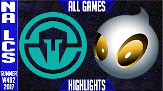 Immortals vs Dignitas Highlights ALL GAMES | NA LCS week 4 Summer 2017 | IMT vs DIG Highlights