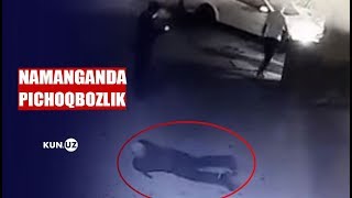 NAMANGANDA PICHOQBOZLIK BIR KISHI HALOK BO'LDI