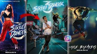 Varun Dhawan Movie Street Dancer 3D Poster Desing HD Editing Tutorial screenshot 2