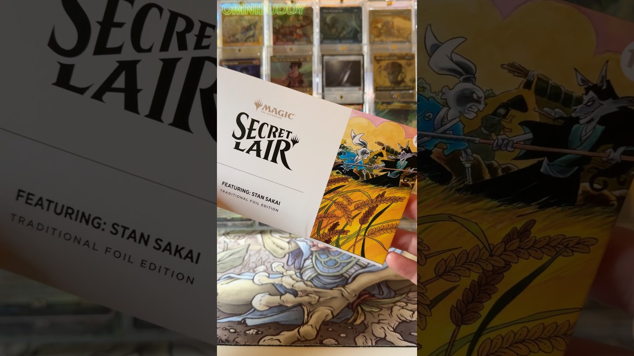 Secret Lair Drop! The Stan Sakai Foil Edition! - YouTube