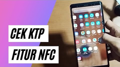 Cara Cek KTP Dengan Fitur NFC | Tutorial