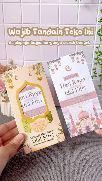 Wajib Tandain toko ini #amploplebaran