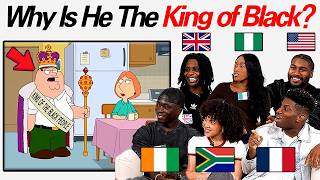 React Family Guy Roasting Every Thing Black! l First Time Family Guy Reaction!