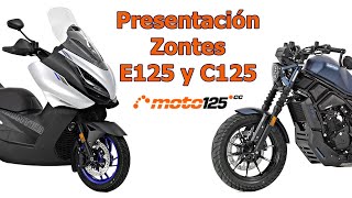 Presentación Zontes E125 y C125