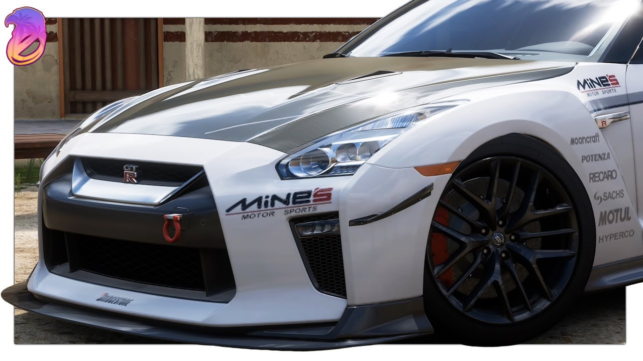 Tuneando un NISSAN GTR R35 para GOLIATH de FH5