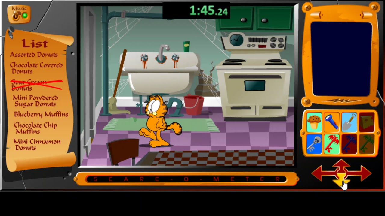 Garfield's Scary Scavenger Hunt Any% Warpless 4:50 - YouTube.