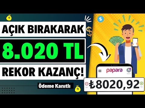 SİTEYİ AÇIK BIRAKARAK 452 DOLAR / 8.020 TL PARA KAZAN! ? ( REKOR ) - İnternetten Para Kazanma 2022